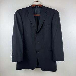 HUGO BOSS Einstein Beta Mens Blazer Jacket Coat BLACK 3 button‎ - 40R